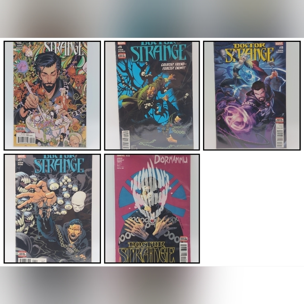 Doctor Strange Comic Book Collection Set Of 5 # 16,17,18,19,20